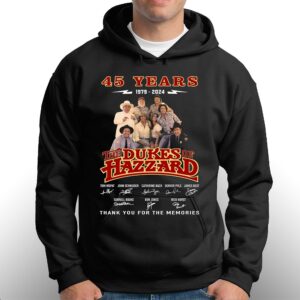 45 Years 1979 2024 The Dukes Of Hazzard Thank You For The Memories T shirt 3