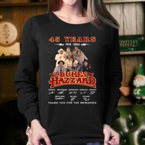 45 Years 1979 2024 The Dukes Of Hazzard Thank You For The Memories T shirt 4