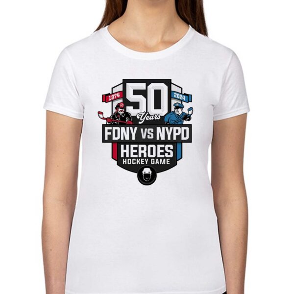 50th Heroes Hockey Game T-shirt