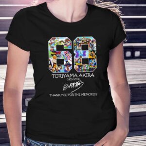 68 Toriyama Akira 1955-2024 Thank You For The Memories T-shirt