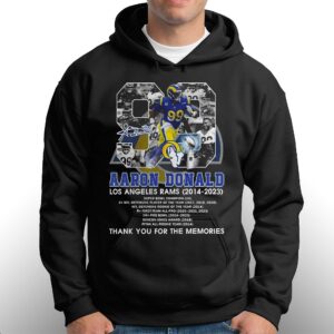 Aaron Donald Los Angeles Rams 2014-2023 Thank You For The Memories T-shirt 2 Aaron Donald Los Angeles Rams 2014 2023 Thank You For The Memories T shirt 3