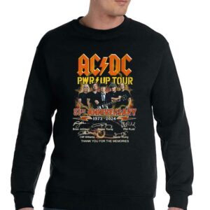 Acdc Pwr Up Tour 51st Anniversary 1973 – 2024 Thank You For The Memories T-shirt 3 Acdc Pwr Up Tour 51st Anniversary 1973 2024 Thank You For The Memories T shirt 4
