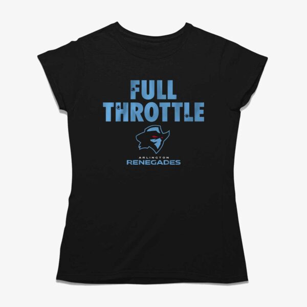 Arlington Renegades Ufl Full Throttle Shirt