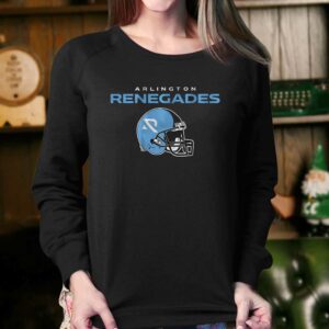 Arlington Renegades Ufl Vintage Helmet Shirt 4