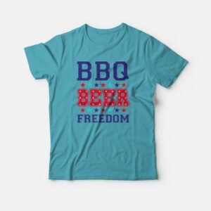 BBQ Beer Freedom America T-shirt 3 BBQ Beer Freedom America T shirt 4