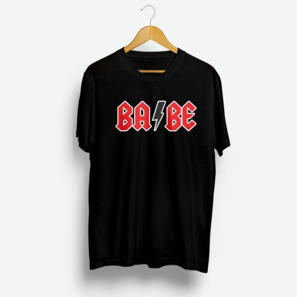 Babe X ACDC Cheap For Man’s And Women’s T-Shirt