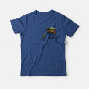 Baby Yoda In Pocket Hunting Frogs T-Shirt Baby Yoda In Pocket Hunting Frogs T-Shirt