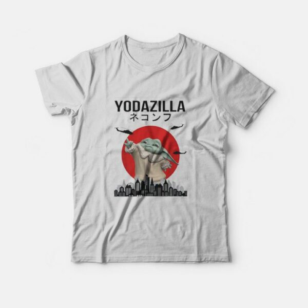 Baby Yoda Yodazilla T-Shirt