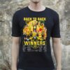 Back To Back 2024 Winners Iowa Hawkeyes 71 69 Uconn Huskies Shirt
