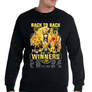 Back To Back 2024 Winners Iowa Hawkeyes 71 69 Uconn Huskies Shirt 4
