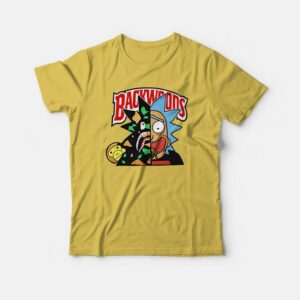 Backwoods Rick and Morty Face T-shirt 2 Backwoods Rick and Morty Face T shirt 3