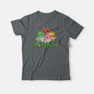 Bacteria Emoji Funny T shirt 3
