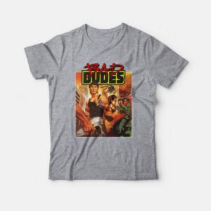 Bad Dudes Nintendo Video Game T-Shirt Bad Dudes Nintendo Video Game T-Shirt