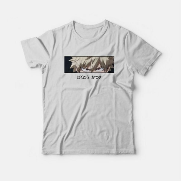 Bakugou Katsuki Eyes My Hero Academia T-Shirt