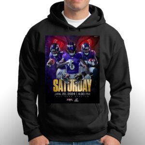 Baltimore Ravens Saturday Jan 20 2024 Shirt 3