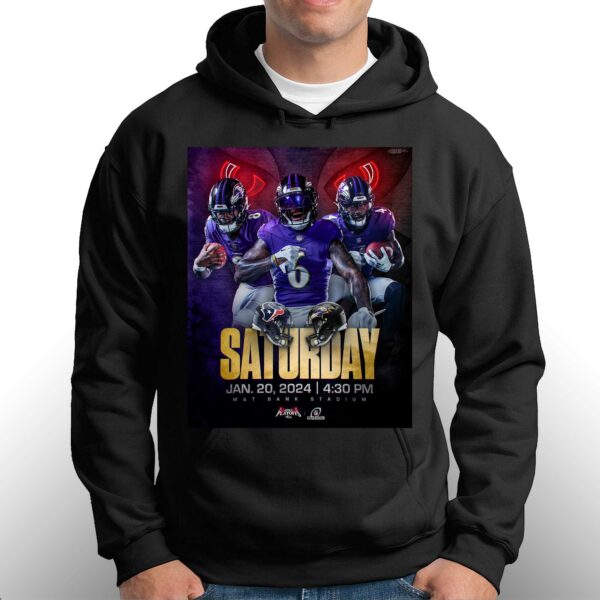 Baltimore Ravens Saturday Jan 20 2024 Shirt