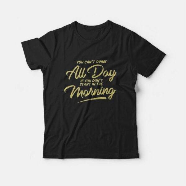 Barstool Sports Can’t Drink All Day Pocket T-Shirt