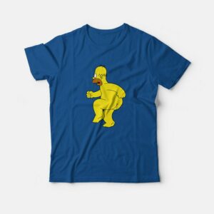 Bart Simpson Homer Simpson Naked T-Shirt 2 Bart Simpson Homer Simpson Naked T Shirt 3
