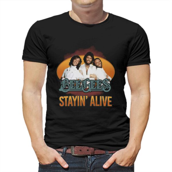 Bee Gees Stayin Alive Fan Love T-shirt