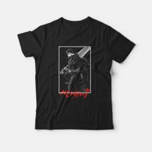 Berserk Guts T-shirt Anime 3 Berserk Guts T shirt Anime 4