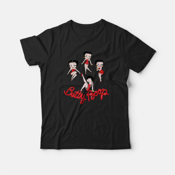 Betty Boop Cartoon Characters T-shirt