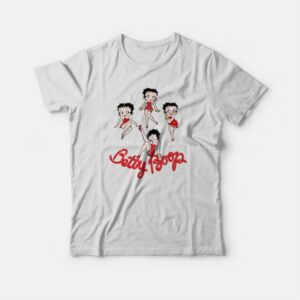 Betty Boop Cartoon Characters T-shirt 3 Betty Boop Cartoon Characters T shirt 4