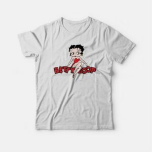 Betty Boop Red T-shirt 3 Betty Boop Red T shirt 4