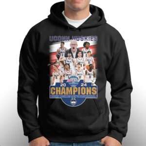Big East 2024 Tournament Champions Uconn Huskies Mens Basketball T shirt 3
