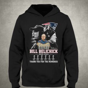 Bill Belichick 2000 2023 Thank You For The Memories Shirt 3