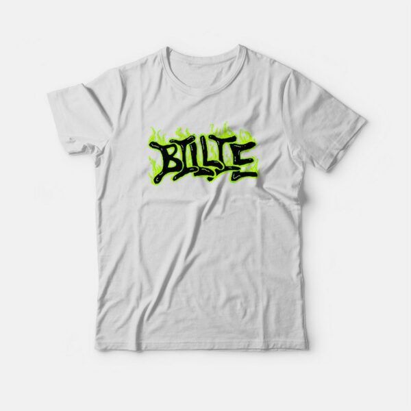 Billie Eilish Logo Flames T-shirt