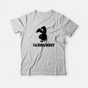 Billie Eilish Playboy Sad Bunny T-Shirt 2 Billie Eilish Playboy Sad Bunny T Shirt 3