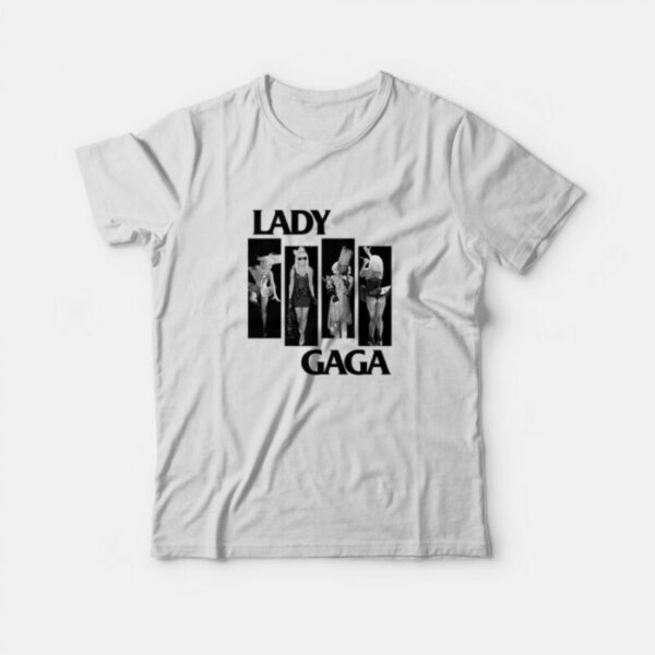 Black Flag Parody Lady Gaga T-Shirt