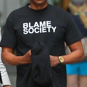Blame Society T-Shirt Jay Z Style