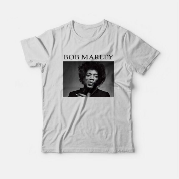 Bob Marley Jimi Hendrix Parody T-Shirt