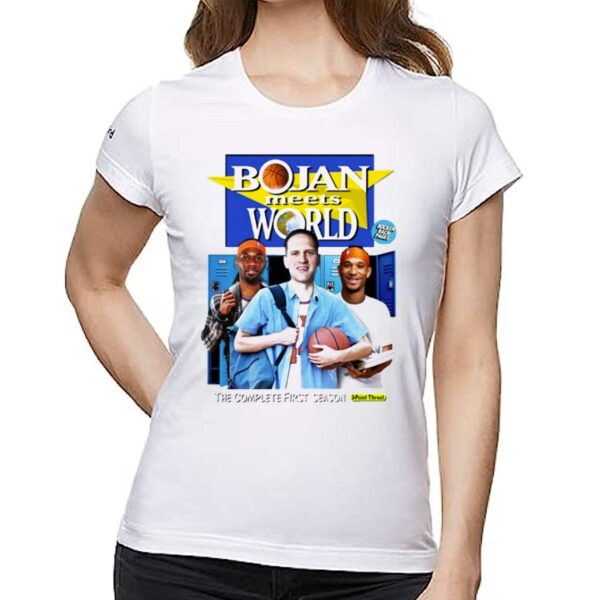 Bojan Meets World The Complete First Season 3 Point Threat Shirt