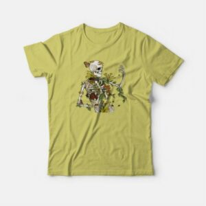 Bone and Botany Flower Vintage T shirt 4