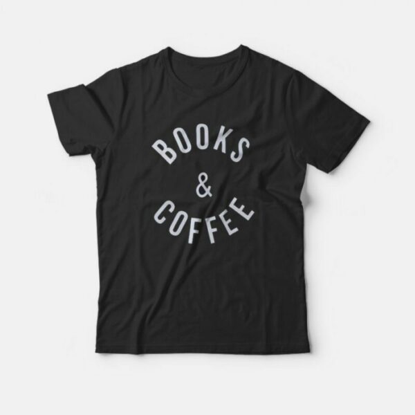 Books and Coffee T-Shirt Funny Tumblr Jumper oversized Pullover