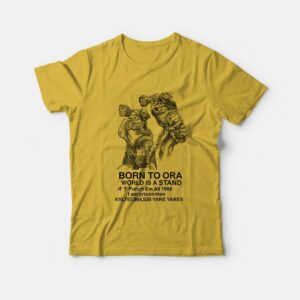 Born to Ora World is a Stand Punch Em All 1988 I am Prison Man T Shirt 3