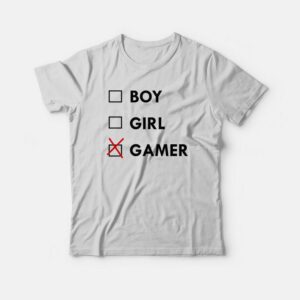Boy Girl Gamer T-shirt