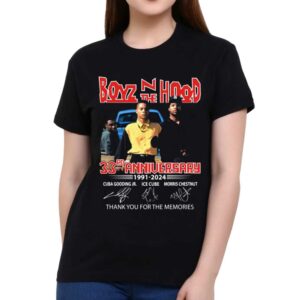 Boyz N The Hood 33rd Anniversary 1991-2024 Thank You For The Memories T-shirt