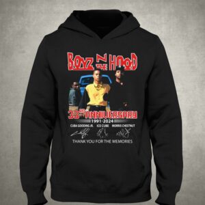 Boyz N The Hood 33rd Anniversary 1991-2024 Thank You For The Memories T-shirt 2 Boyz N The Hood 33rd Anniversary 1991 2024 Thank You For The Memories T shirt 3