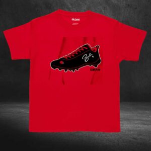 Brandon Aiyuk Ladybug Shoe Shirt 3 Brandon Aiyuk Ladybug Shoe Shirt 4