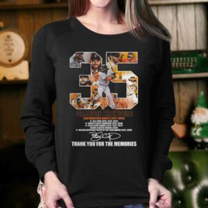 Brandon Crawford San Francisco Giants 2011-2023 Thank You For The Memories T-shirt 3 Brandon Crawford San Francisco Giants 2011 2023 Thank You For The Memories T shirt 4
