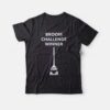 Broom Challenge Funny Meme T-Shirt