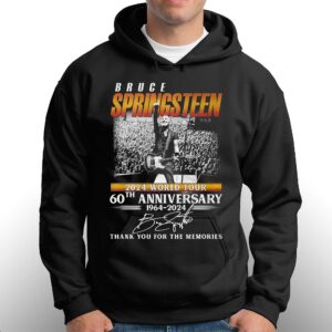 Bruce Springsteen 2024 World Tour 60th Anniversary 1964-2024 Thank You For The Memories T-shirt 2 Bruce Springsteen 2024 World Tour 60th Anniversary 1964 2024 Thank You For The Memories T shirt 3