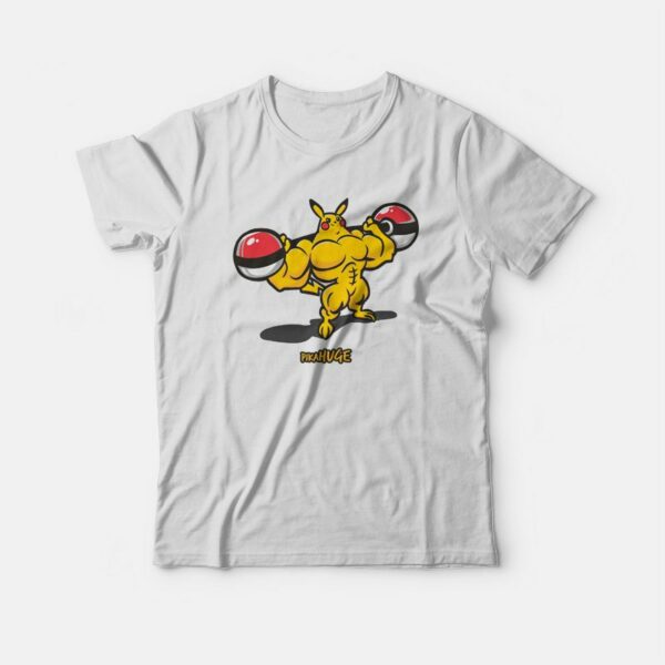 Buff Pikachu T-shirt