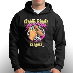 Bullet Club Gold The Acclaimed - Bang Bang Scissor Gang Illustrated Shirt 2 Bullet Club Gold The Acclaimed Bang Bang Scissor Gang Illustrated Shirt 3