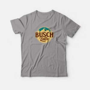 Busch Latte Logo Vintage T shirt 3