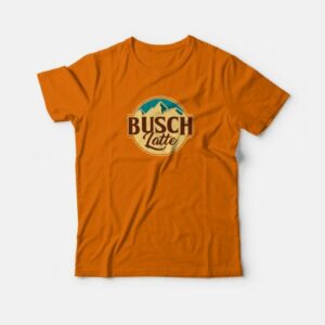 Busch Latte Logo Vintage T shirt 4
