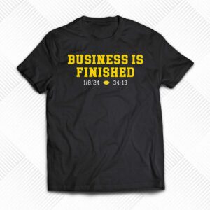 Business Is Finished Michigan Sweatshirt